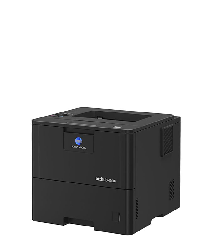 Černobílá kancelářská tiskárna A4 Konica Minolta Bizhub 4000i